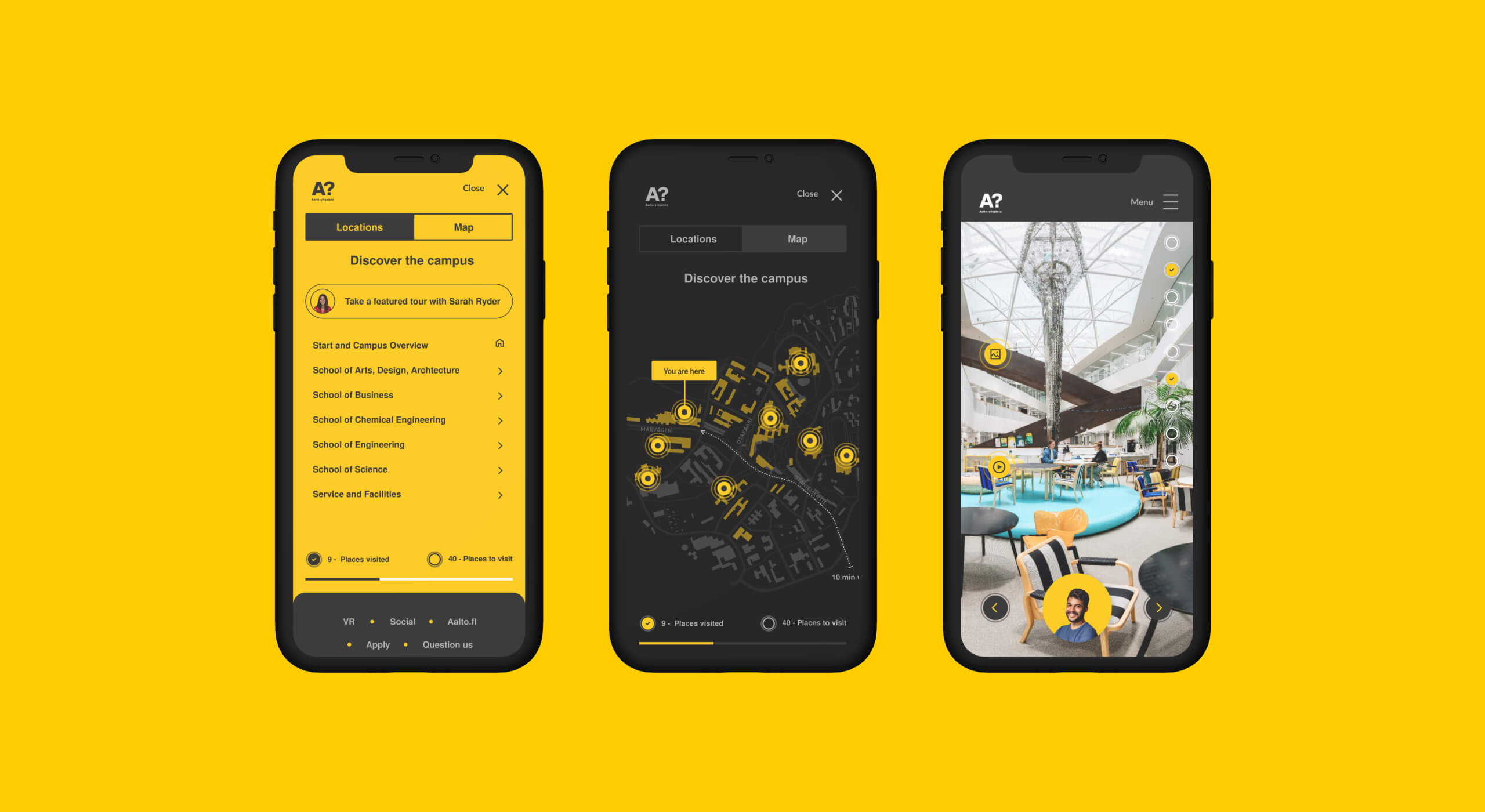 Aalto University’s Virtual Tour